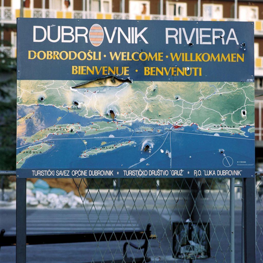 THE PORT OF GRUŽ, DUBROVNIK, DECEMBER 1991